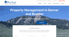 Desktop Screenshot of bluesagerealtyinc.com