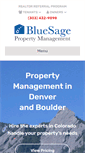 Mobile Screenshot of bluesagerealtyinc.com